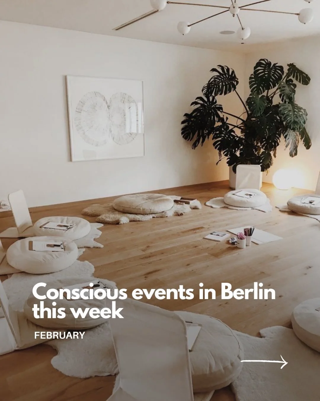 Conscious events in Berlin this week 🌿

&rarr; Movement Journey | Improvisational dance and movement research with @eszterkaloz on Wednesday, February 11th from 18.00 to 19.30 at @b23_space in Prenzlauer Berg

&rarr; Women&rsquo;s Circle with @radha