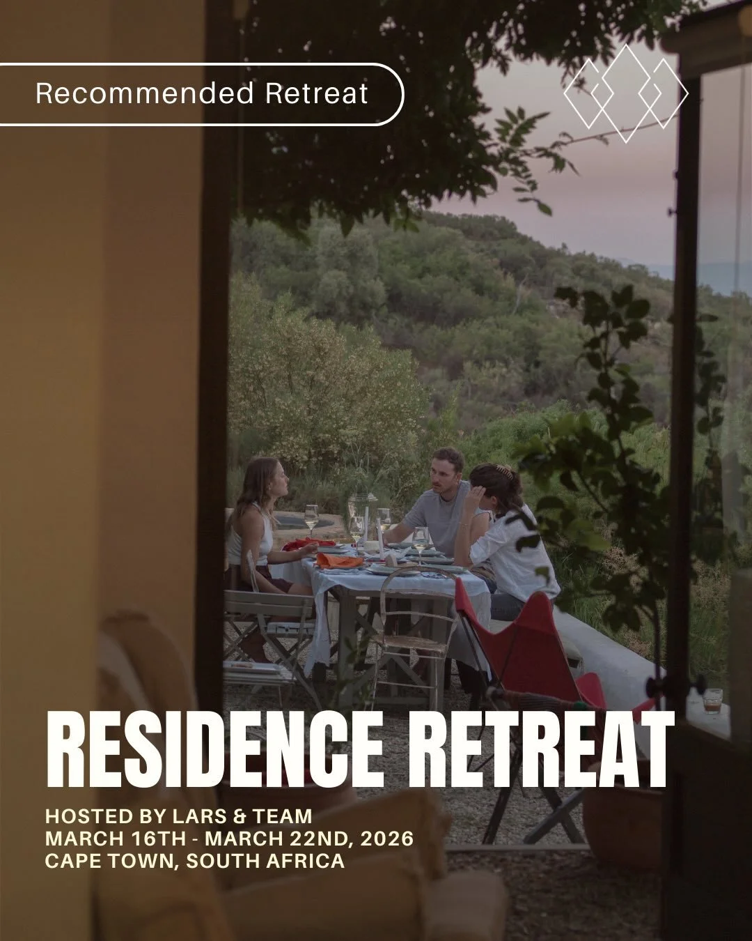 Residence Retreat 

The pillars of this retreat are cooking, community, creativity, and Cape Town itself. From workshops with local farmers and artisans, to learning cooking techniques from a chef with experience in Michelin-starred kitchens, you&rsq