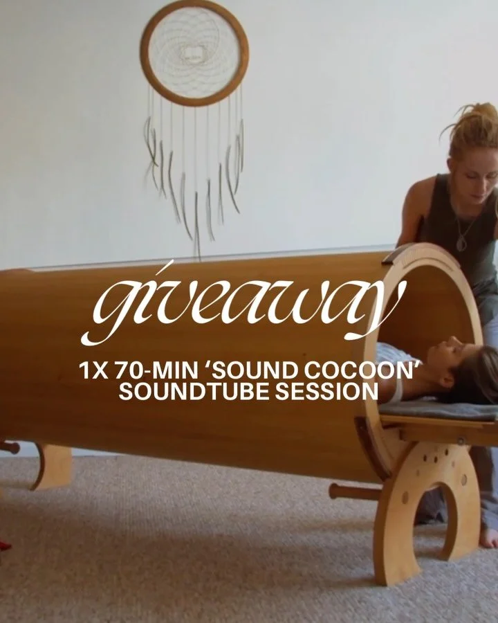 Sound Tube Giveaway

We&rsquo;re really excited about this giveaway with @soundtube.berlin, offering one lucky winner the chance to enjoy a 70-minute &ldquo;Sound Cocoon&rdquo; Sound Tube session. We first met Anna at Garbicz last summer, where she w