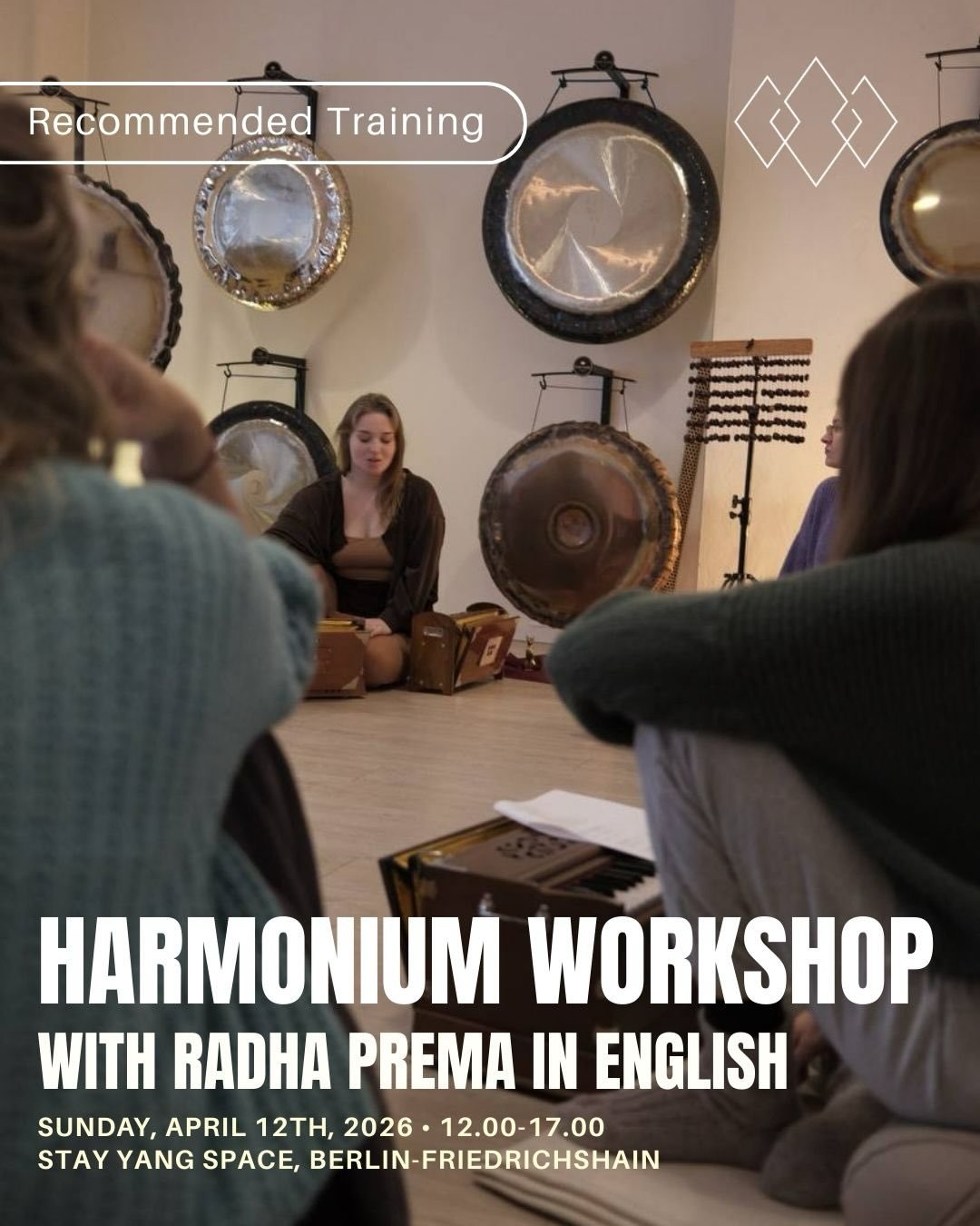 Harmonium Workshop with Radha Prema in English 🎵

Learn how to play the harmonium and experience the world of Bhakti with mantra musician @radha_prema. This workshop at @stayyang.space is a rare opportunity to join a workshop with Radha that is full