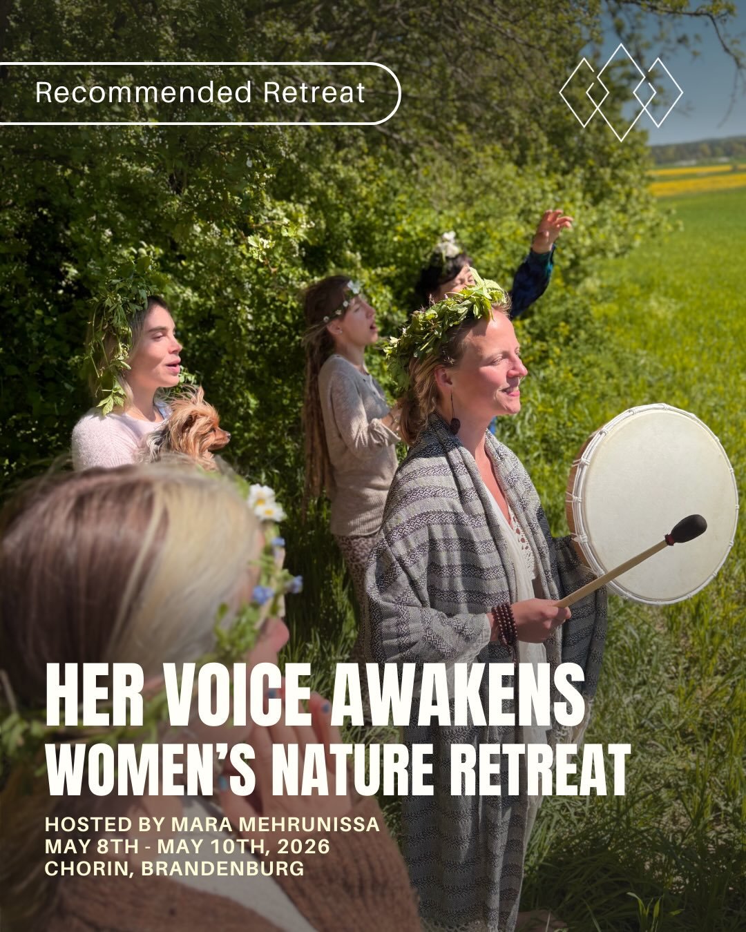 Her Voice Awakens: Women&rsquo;s Nature Retreat with @maramehrunissa 🌻

This May, join Mara Mehrunissa for the next edition of Her Voice Awakens - a journey that is about reconnecting to nature and to your roots, letting the unseen find expression t