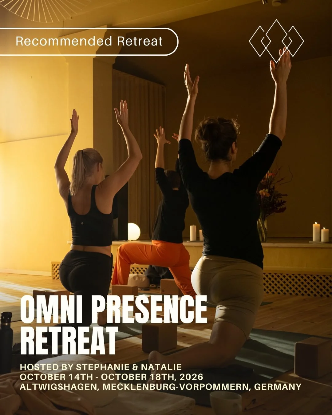 🌻&nbsp;OMNI Presence Retreat 🌻&nbsp;

This fall, experience presence in a way that feels real, grounded, and connected - in your body, your breath, and in connection with others. Over four nights at the beautiful @nonna.hof, @journeytobliss_yoga an