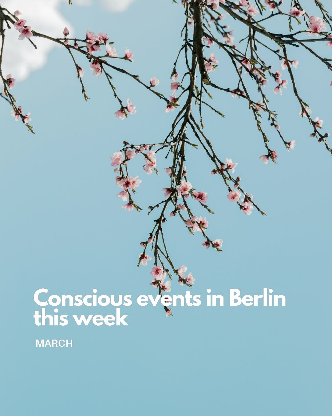 Conscious events in Berlin this week 🌞🌱

&rarr; Tantric Date Night: For Couples with @sophieheldens on Tuesday, March 17th from 19.00 to 21.30 in Kreuzberg

&rarr; Sonic Embrace ~ Spring Equinox - A Circle of Women with Sauna and Sound with @_nnn.u