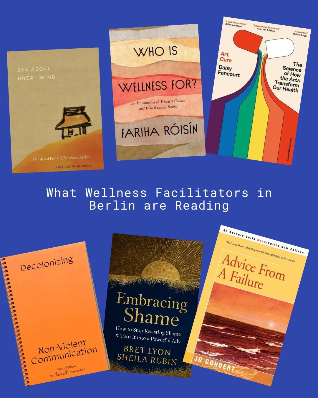 Let&rsquo;s make the best out of the cozy weather days still ahead of us by curling up with a good book 📚

For our latest newsletter, we asked wellness facilitators across different modalities to share the books that have been inspiring them lately.