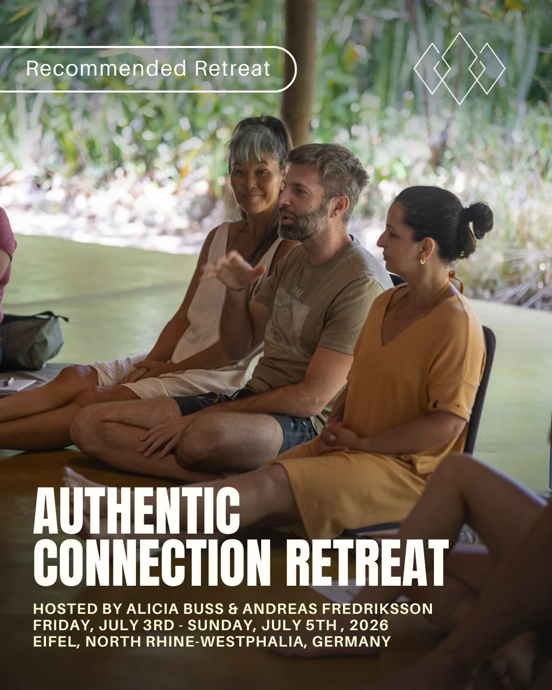 Authentic Connection Retreat 🌿

What would it feel like to spend a weekend being fully yourself? Not performing. Not explaining. Just showing up as you are, and being met there.

That&rsquo;s what this retreat is all about. A small group weekend in 