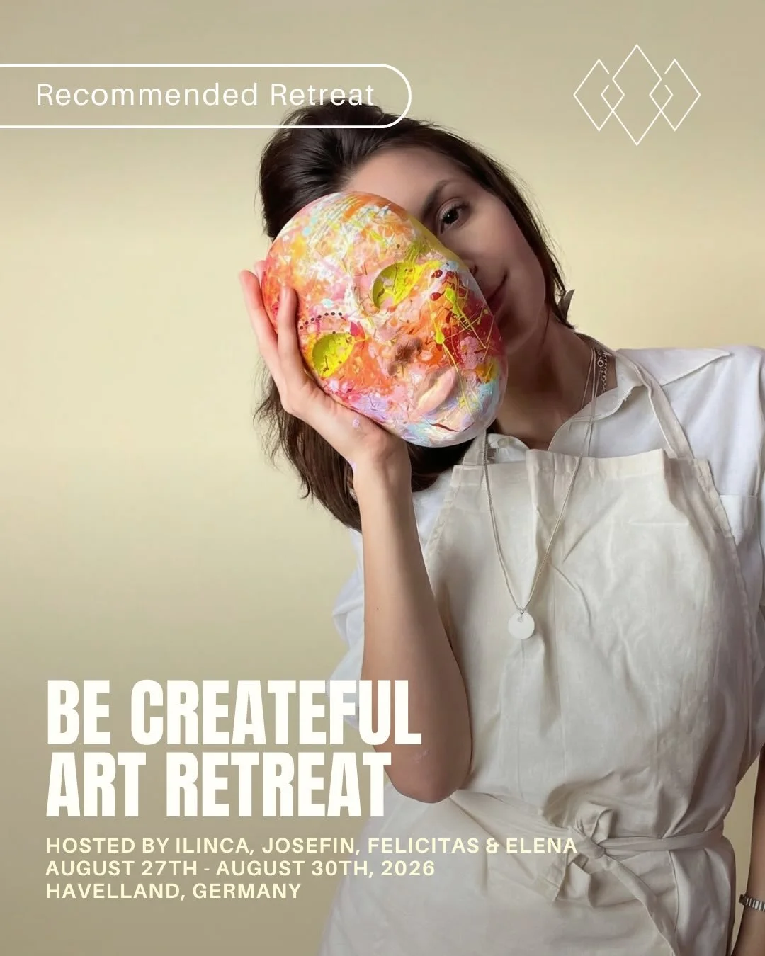 Be Createful - A 4-Day Mindful, Abstract Art &amp; Sound Summer Retreat for Women

Immerse yourself in an artistic journey at the end of summer, slow down, awaken your senses, and reconnect with your creative essence through intuitive art practices, 