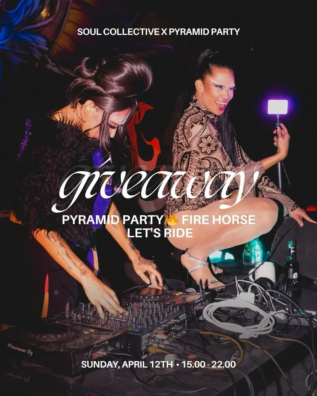 Pyramid Party Giveaway 🔥 FIRE HORSE Let&rsquo;s Ride

This week, we partnered with @pyramidparty to giveaway three free tickets to their upcoming party at @metropol.berlin. 

Inspired by the Berlin club scene, Pyramid Party is the most iconic ritual