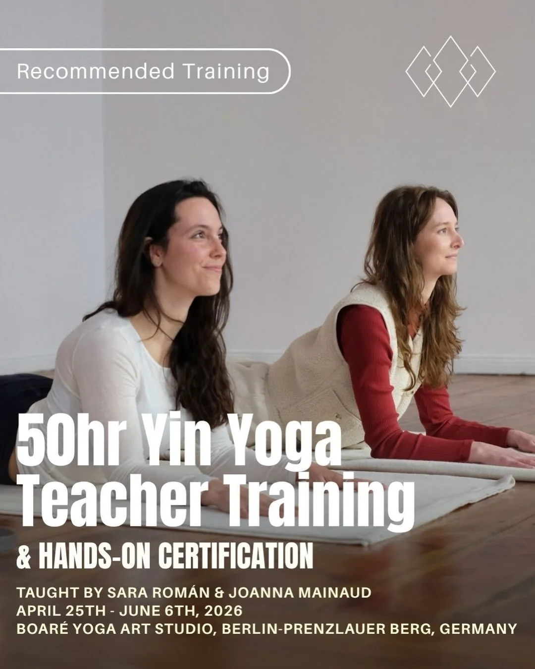 50‑hour Yin Yoga Teacher Training &amp; Hands‑On Certification 🩵

This immersive 50‑hour training is a deeply embodied journey into the meditative, healing art of Yin Yoga designed to deepen your personal practice while giving you the confidence and