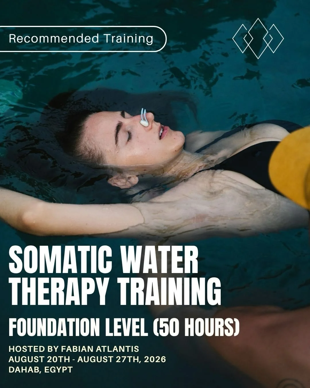 Somatic Water Therapy &ndash; Foundational Training 💧

This 7-day immersive training offers the perfect foundation for those called to work with water as a therapeutic medium.

This professional training combines pool-based and open-water practice w