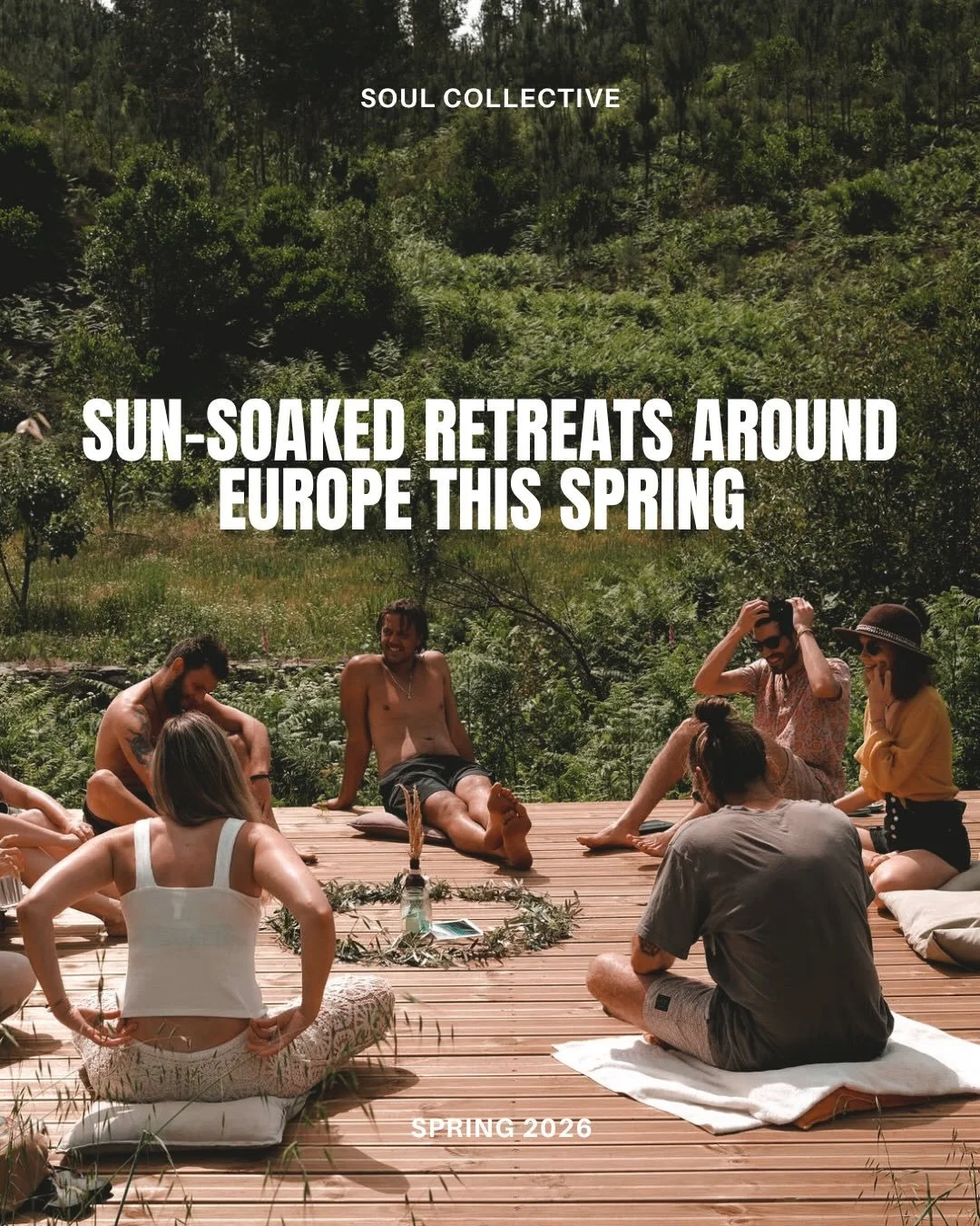Sun-Soaked Retreats Around Europe This Spring 🌞🌞🌞

1️⃣&nbsp; Creative by Nature Retreat with @cyber.dolfin &amp; @paula_malherbe from April 20th to April 26th in Andalusia, Spain

2️⃣ Unfold Yoga &amp; Self-Care Retreat with @hey_neely from May 3r