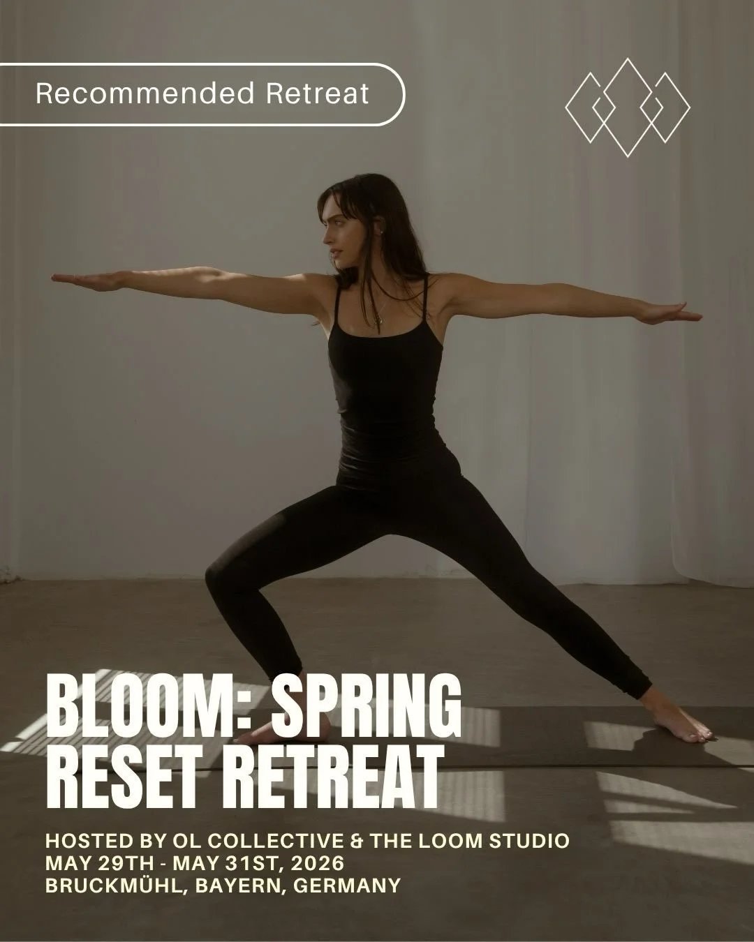 Bloom: Spring Reset Retreat

Three days of nature, movement, curiosity and creativity in the heart of Bavaria.

You wake up, you do the things, you go to sleep. And then you do it all again. Somewhere along the way, without really deciding to, you sw