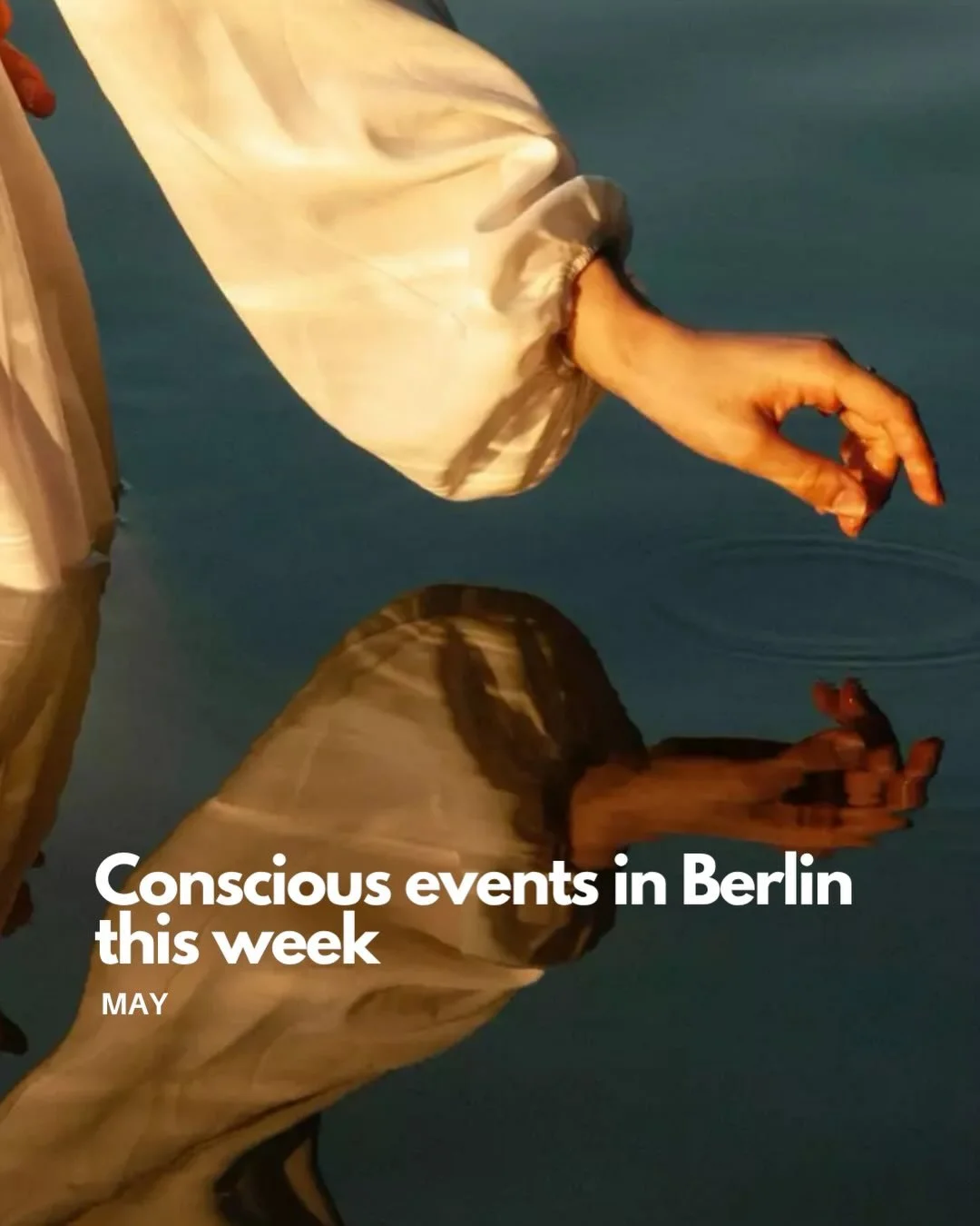 Conscious events in Berlin this week 🩵

1️⃣&nbsp;Movement Journey with @eszterkaloz on Wednesday, May 6th from 18.00  to 19.30 at @b23_space in&nbsp;Prenzlauer Berg

2️⃣ Sonic Embrace: Sauna &amp; Sound - Season Closing with @_nnn.uuu.rrr.aaa_ on Th
