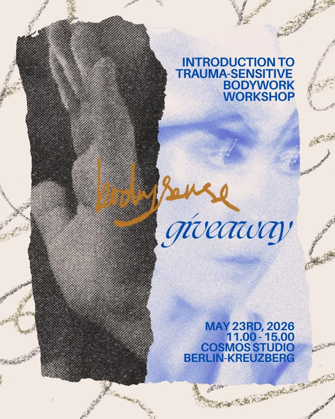 🤲&nbsp;Introduction to Trauma-Sensitive Bodywork Workshop Giveaway 🤲

We&rsquo;ve partnered with @lois______________________ to give one lucky winner a spot at her upcoming workshop happening at @cosmosstudioberlin on May 23rd, 2026.

Whether you&r