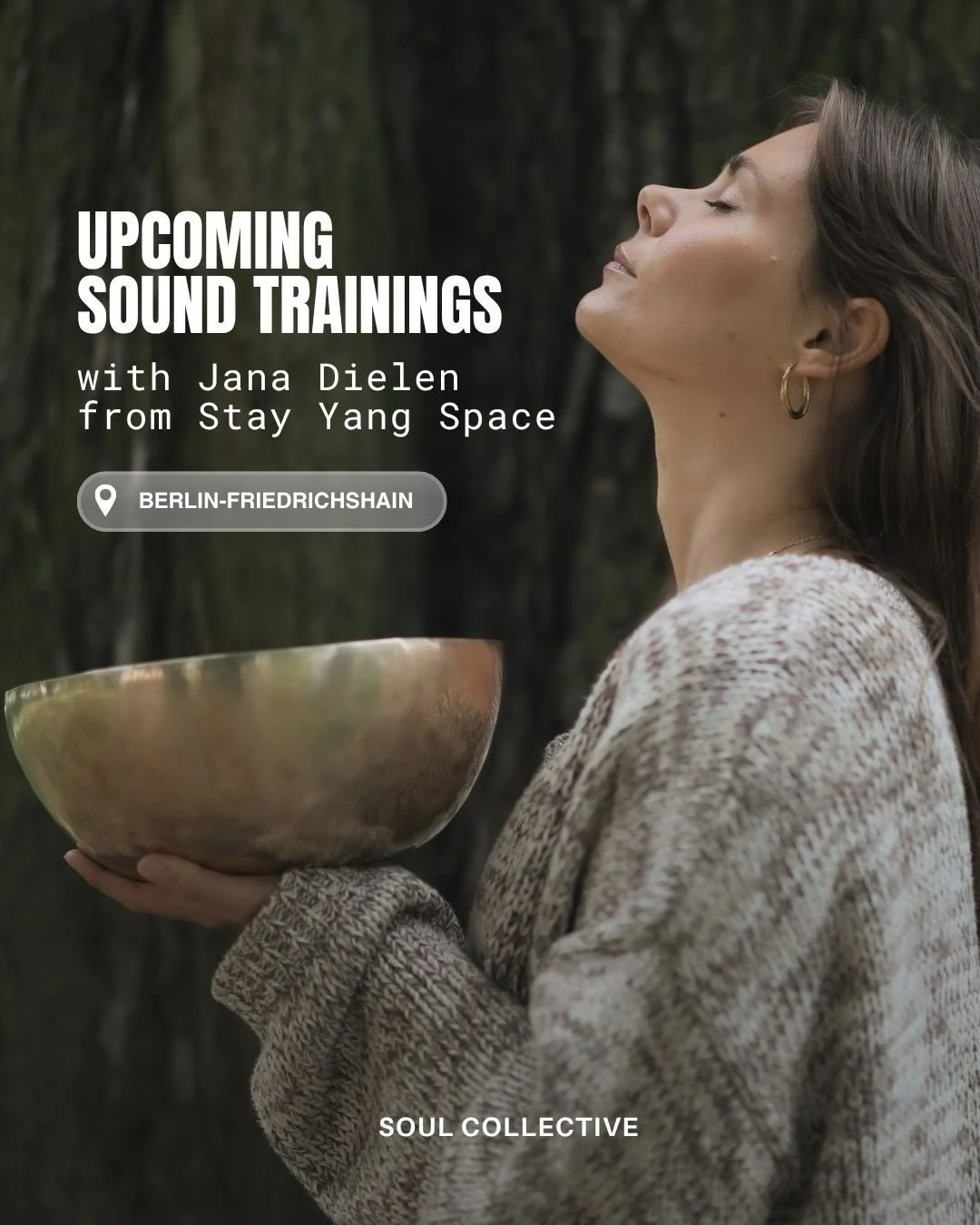 Upcoming Sounds Training with @stayyangyana 🌀

&rarr; Gong Training from July 11th to 12th in English

&rarr; 30hr Sound Meditation Training from July 17th to 19th in German

&rarr; Singing Bowl Massage Training from July 25th to 26th in German

&ra