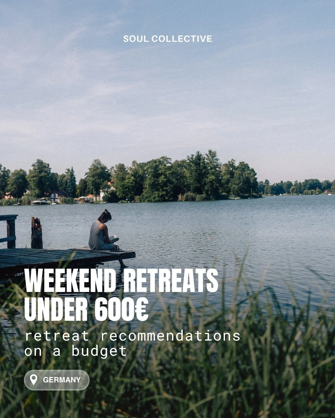 Weekend retreats under 600&euro; coming up this year 🌱

&rarr; Work Out &amp; Tune In with @spruzza &amp; @elevate.retreats_ from June 12th to 14th at @neupitz.workations in Teupitz, Brandenburg, Germany

&rarr; Summer Glow Retreat with @soultreatsb