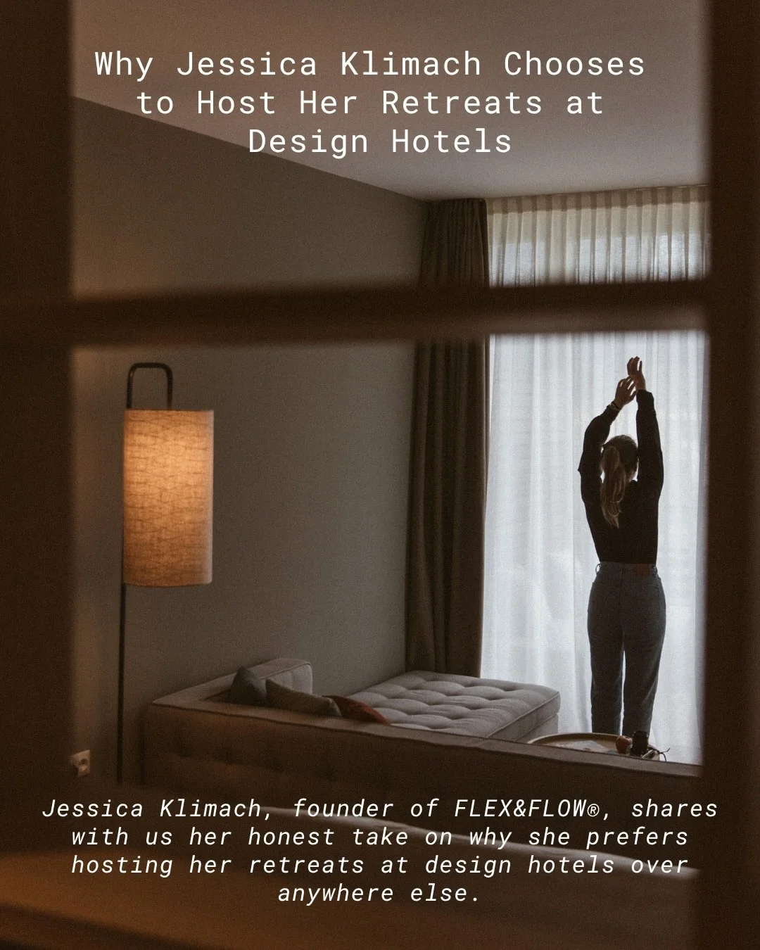 The possibilities are endless when creating a retreat - whether it&rsquo;s the activities offered, the overarching theme, the length, the cuisine, or the location. 

The space where a retreat takes place really defines the experience, and so when it 