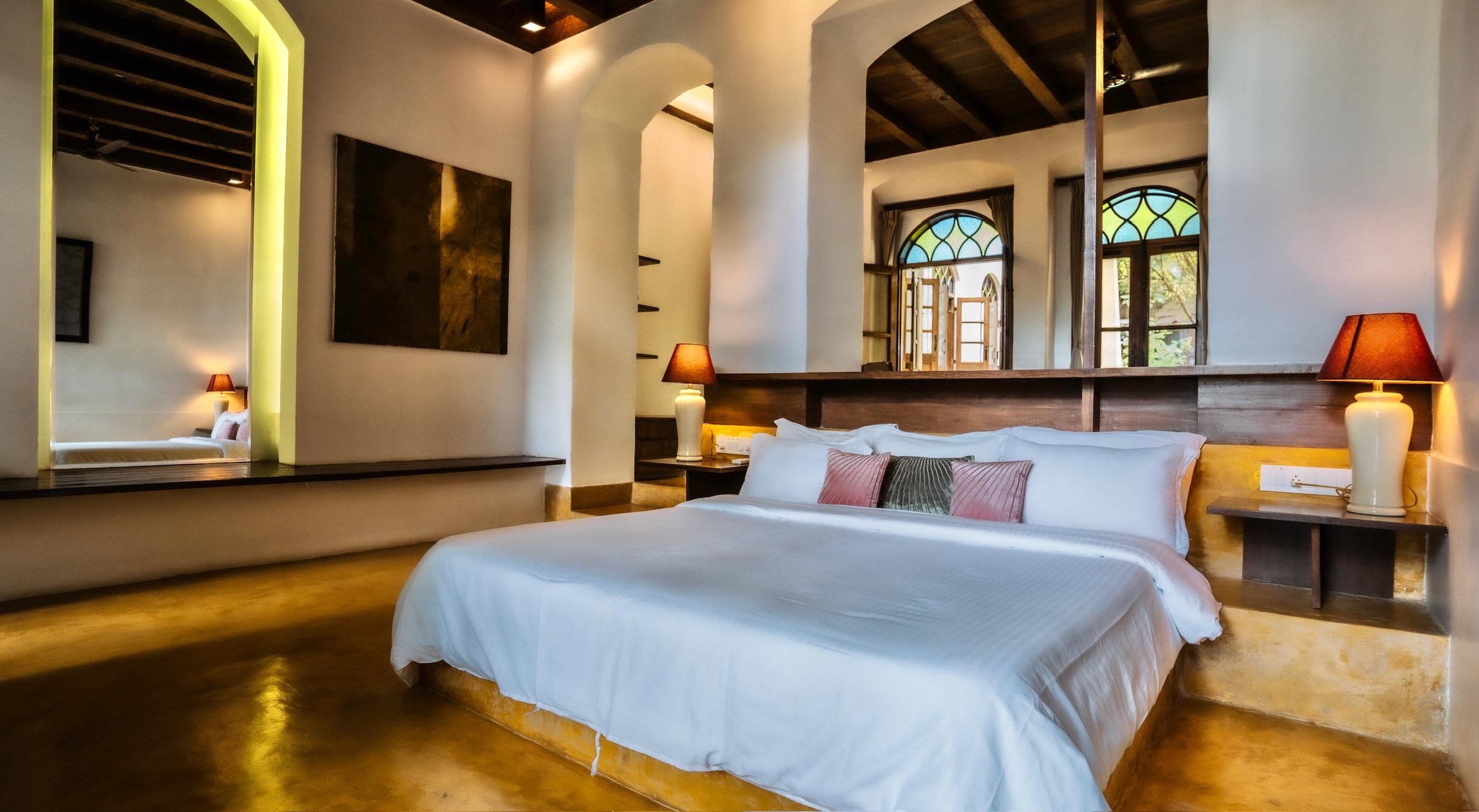 Double Room goa yoga retreat wellness hotel.jpeg