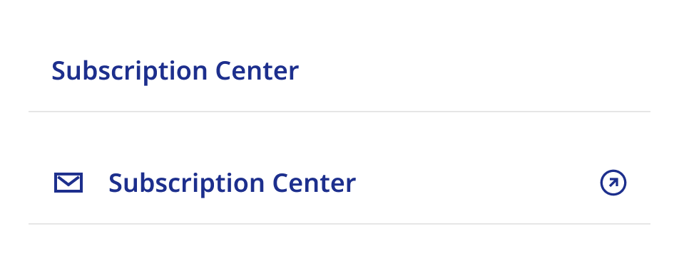 Mobile Menu Items with Links 