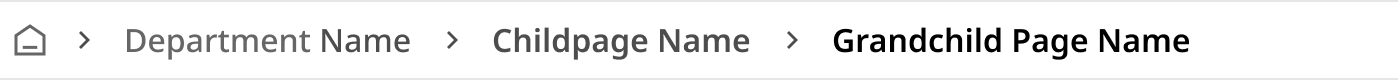 Breadcrumb (Desktop)