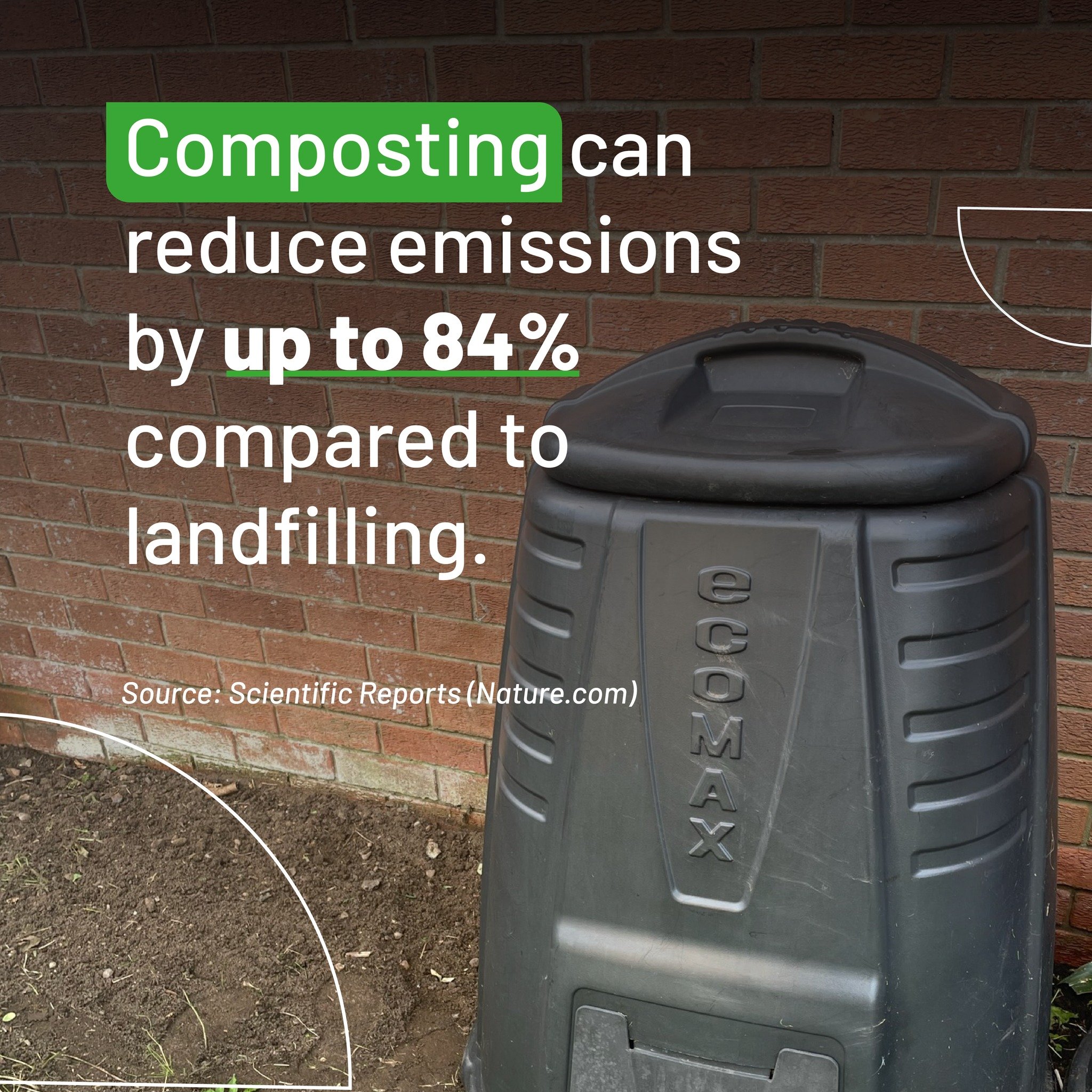🌱 Transforming waste into environmental solutions with composting! 🌍

With the potential emissions reductions of up to 84% compared to landfilling, composting is not just about reducing waste but also reducing greenhouse gasses! 🌿 Composting helps