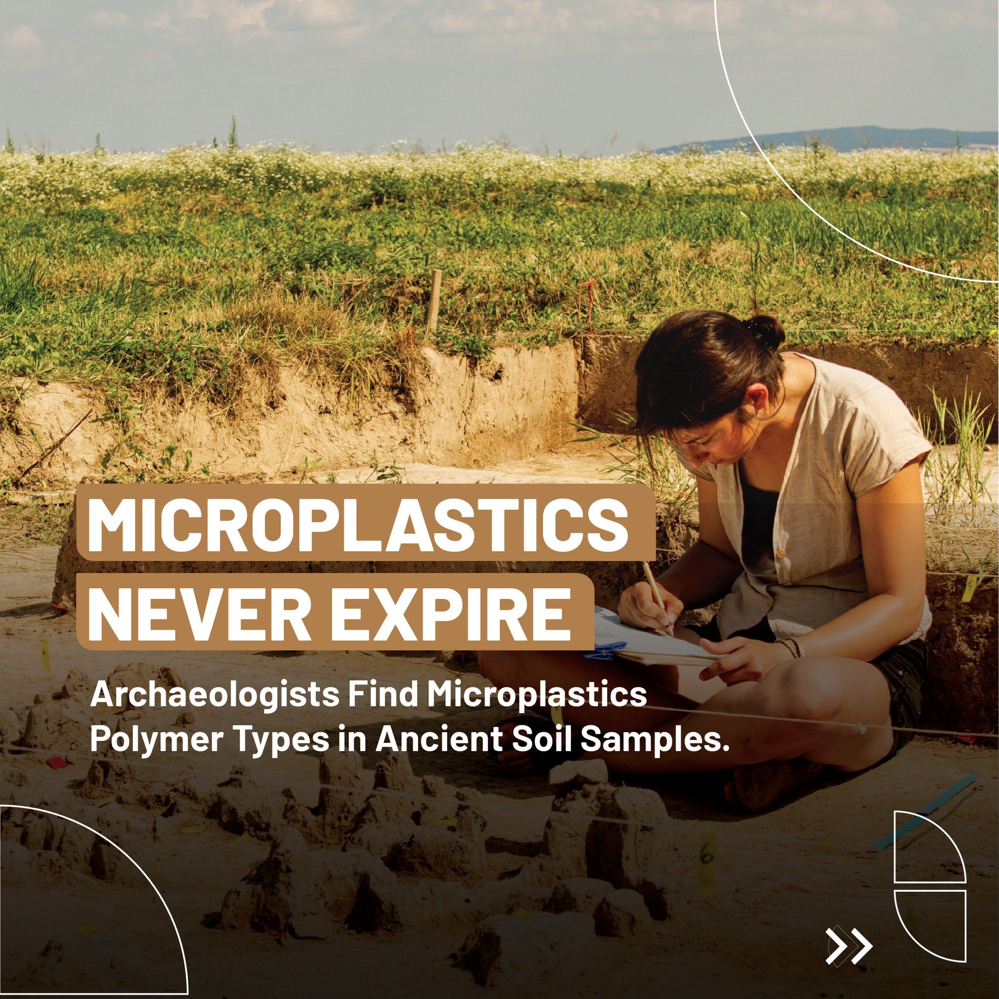 Archaeologists have uncovered evidence of microplastics in historical soil samples for the first time. Researchers found sixteen different types of microplastics polymers in historical soil samples that date back to the first or second century CE and