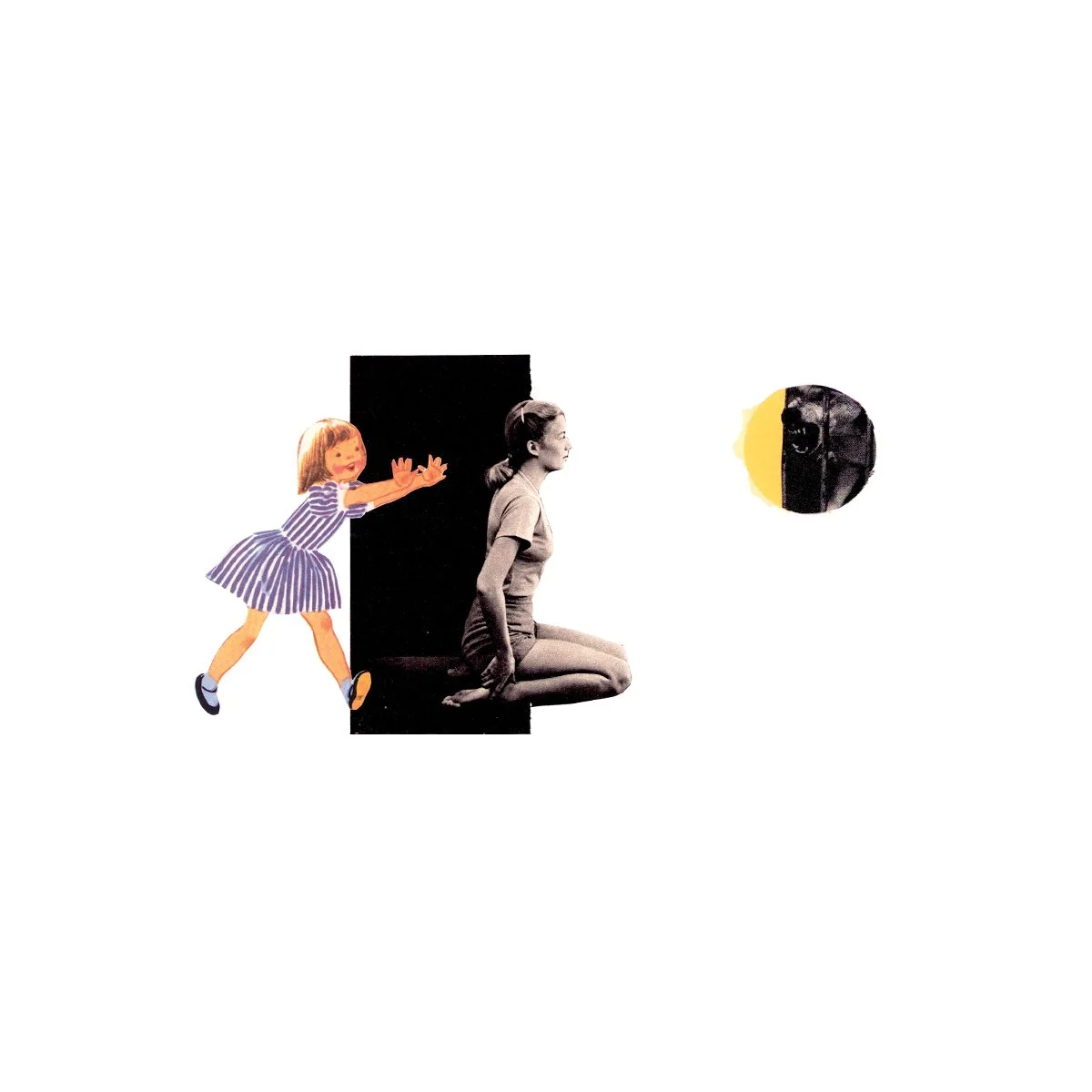 Within My Grasp | 12x12 | Analog Collage | $150 (unframed)