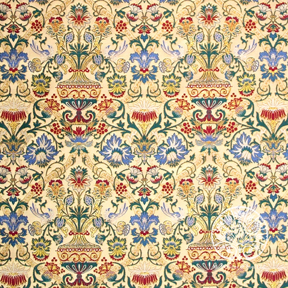 Green Rayon Aragon Tapestry