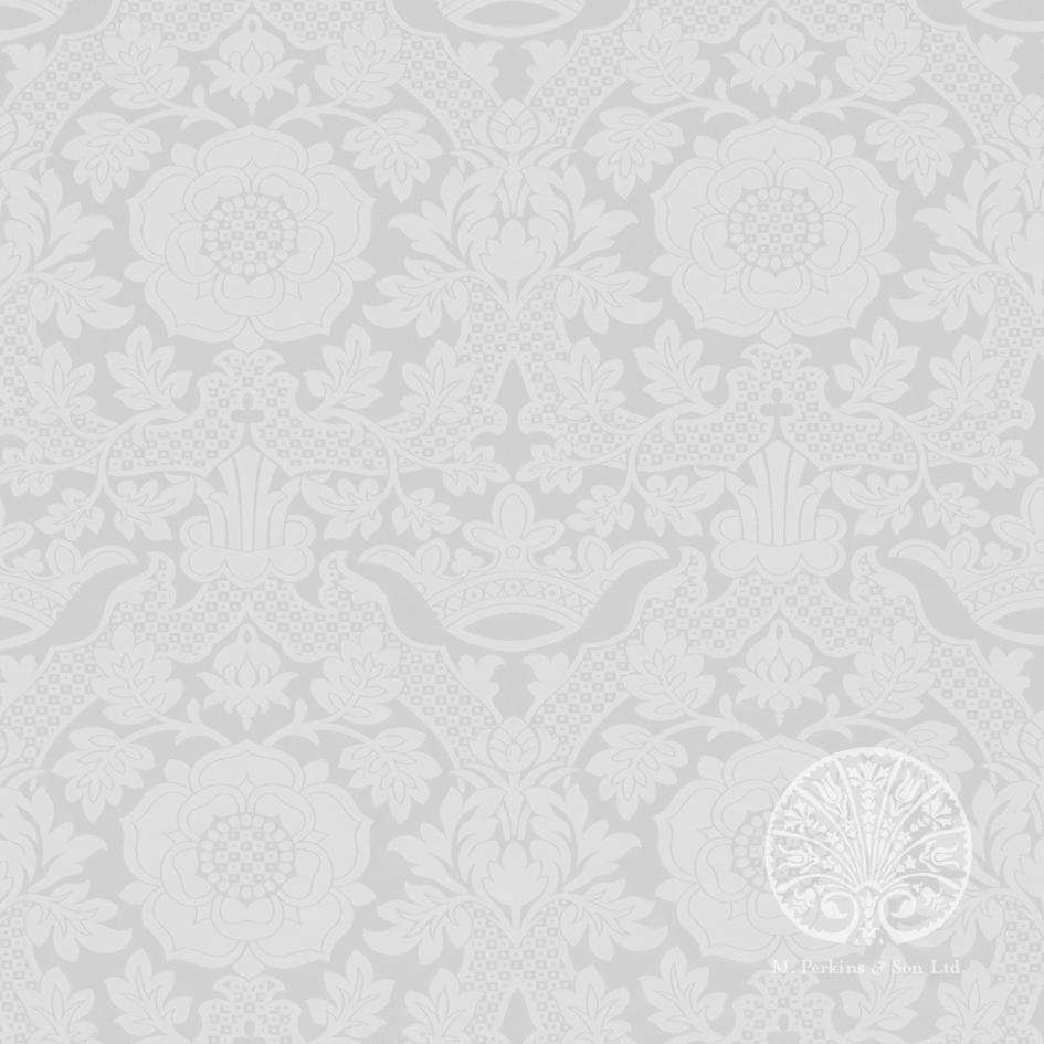 White St. Margaret Brocade