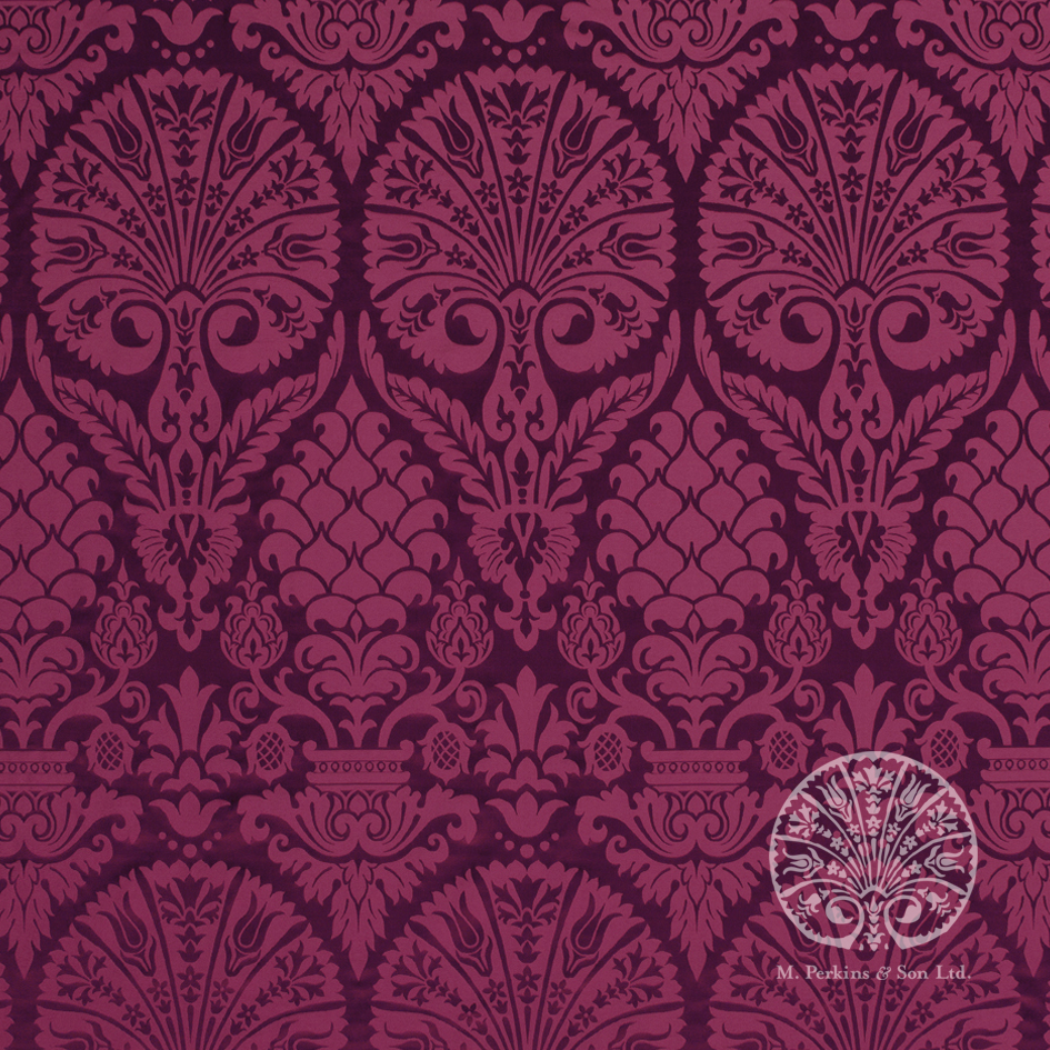 Purple St. Nicolas Damask