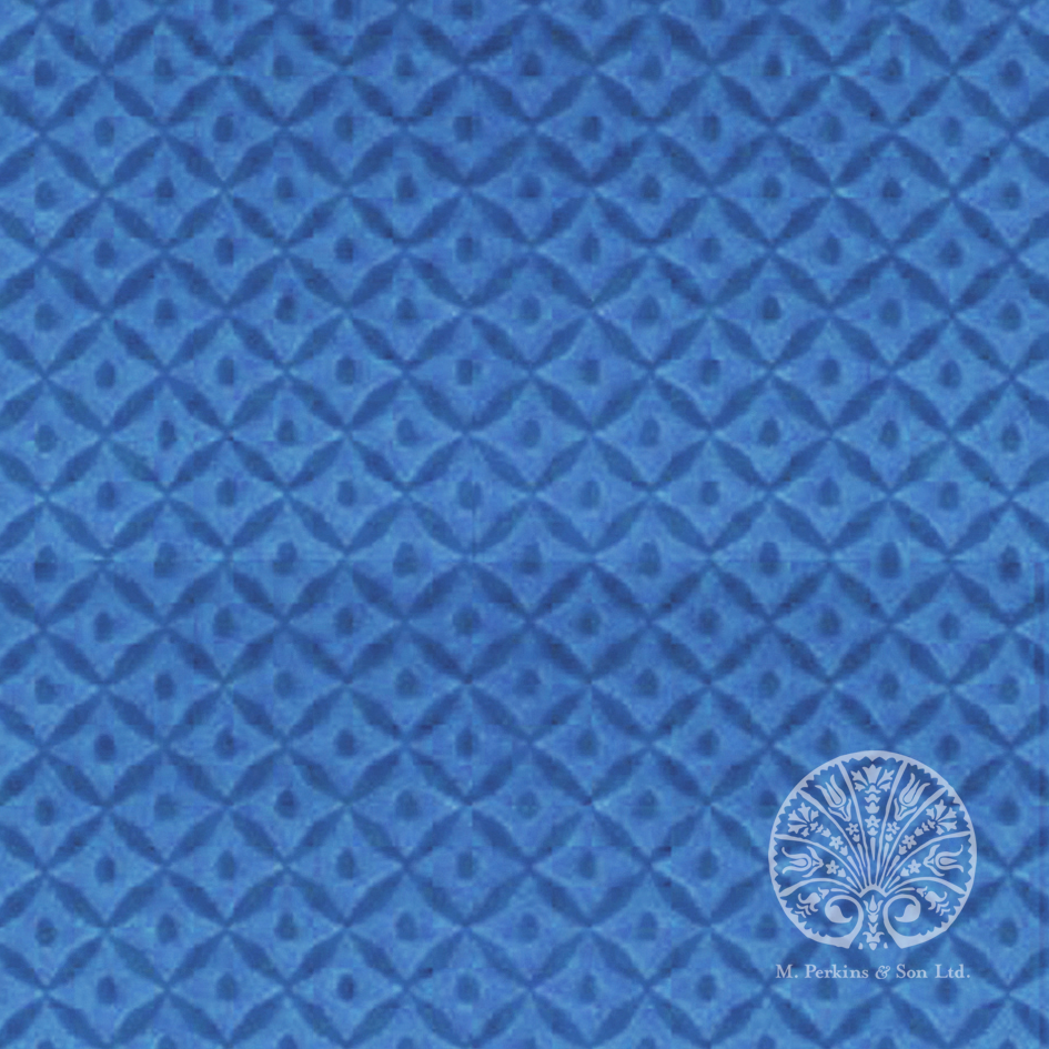 Blue Romsey Brocade
