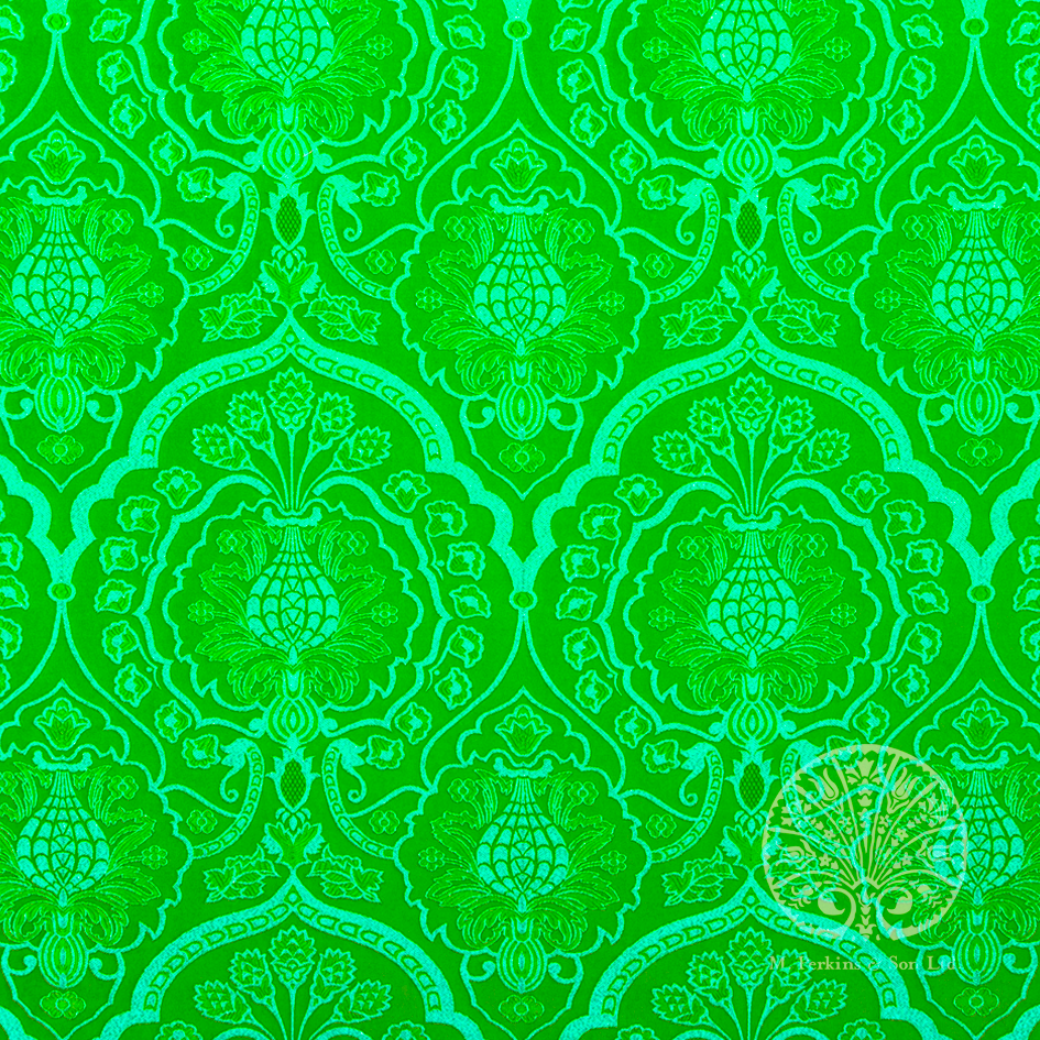 Green/Gold Wakefield Brocatelle