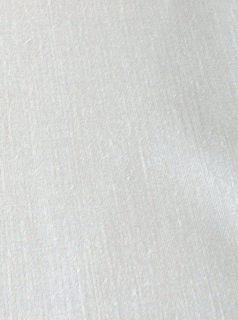 Linen/Cotton Dowlas Interlining - White