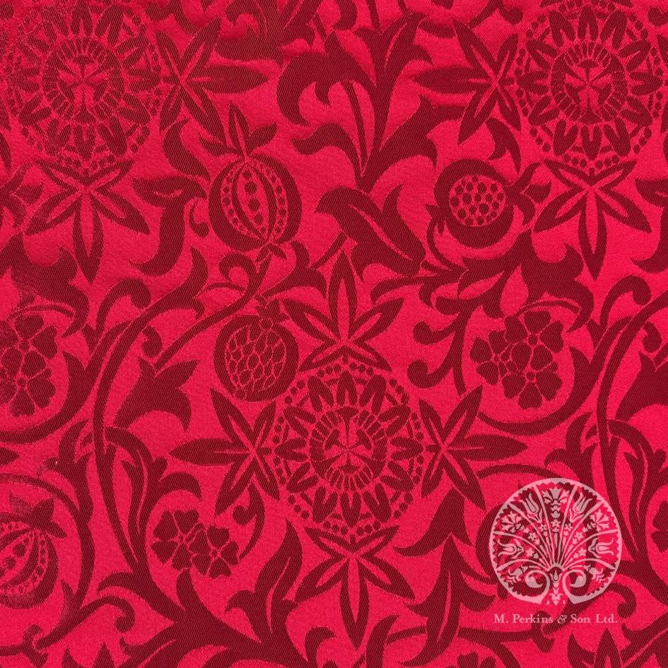 Brocade - Red Passion Flower