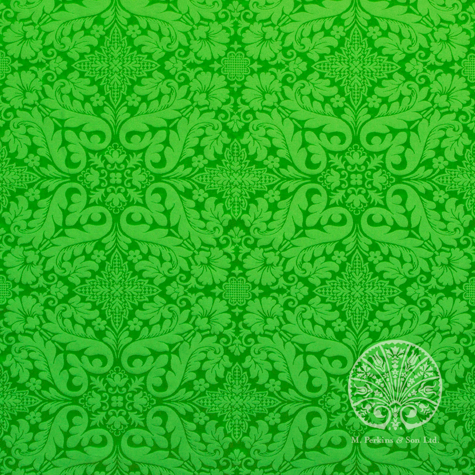 Green Florence Brocade