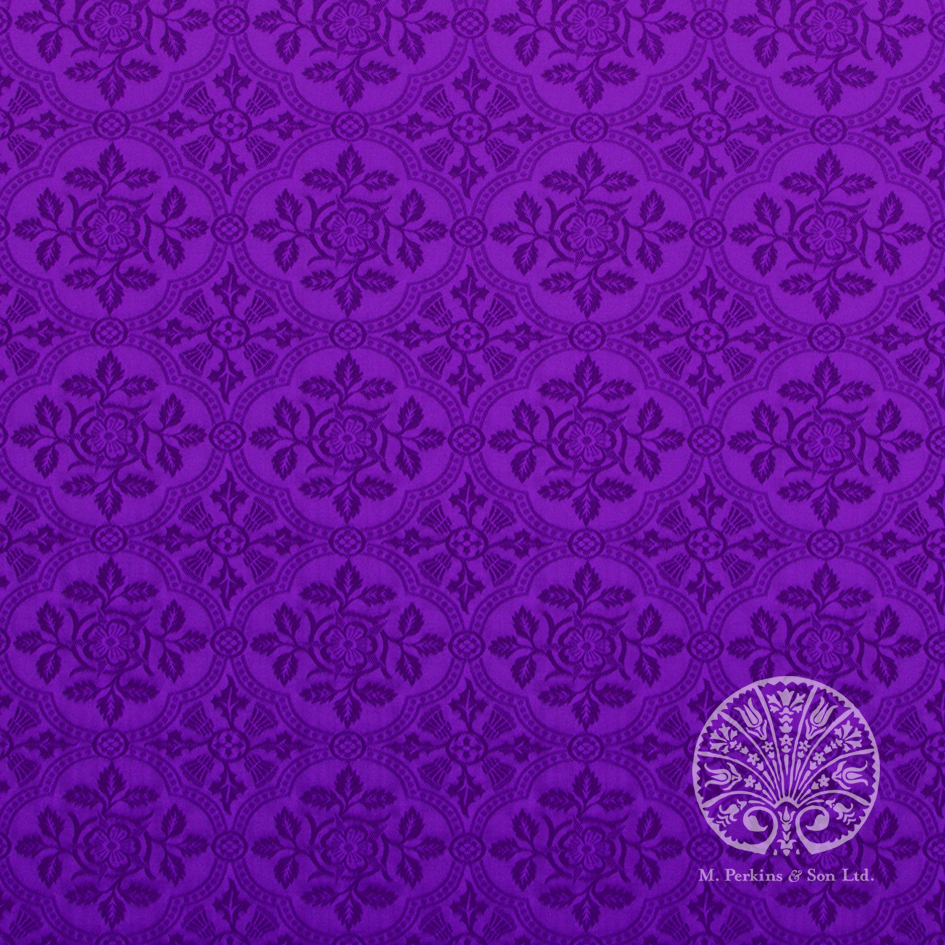 Inexpensive Brocade - Violet Cloister