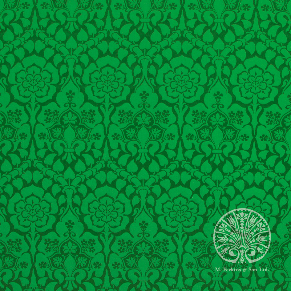 Green Winchester Brocade