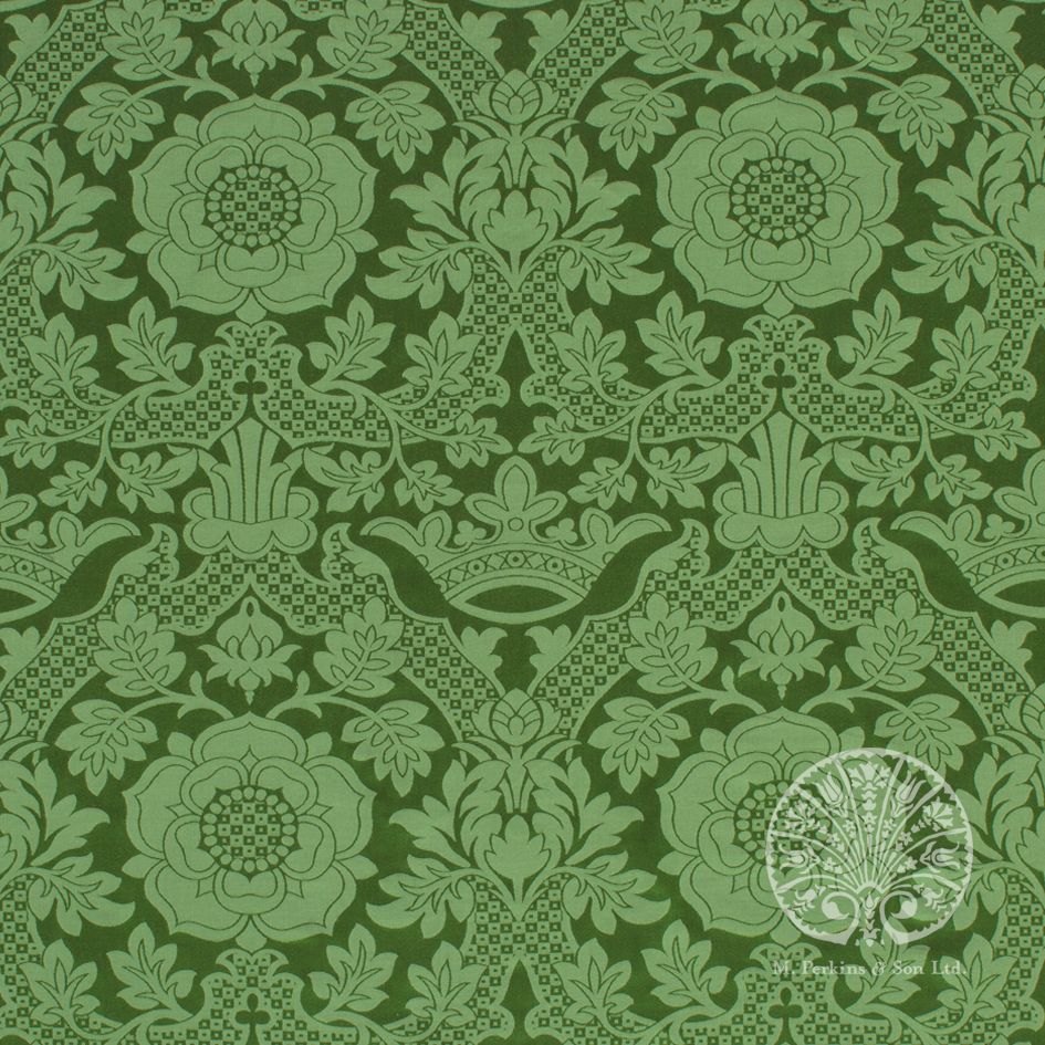Green St. Margaret Brocade