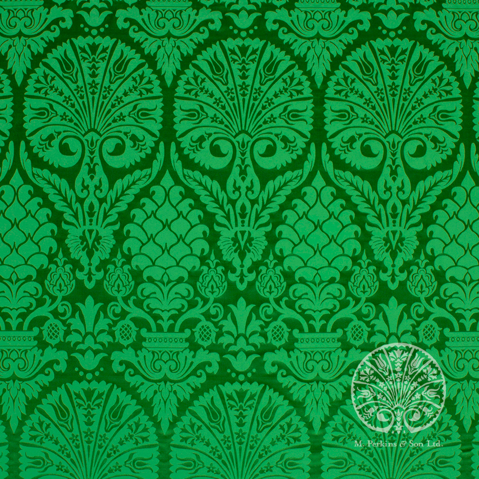 Green St. Nicolas Damask