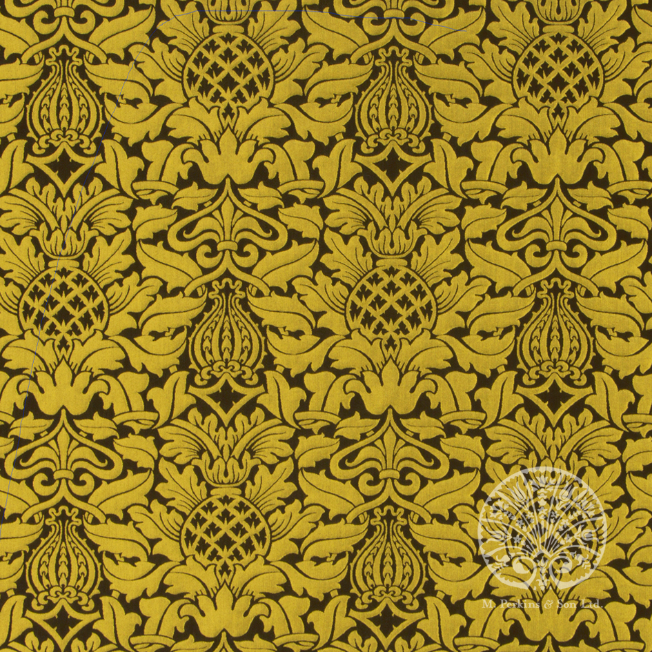 Brocade - Black/Gold Fairford