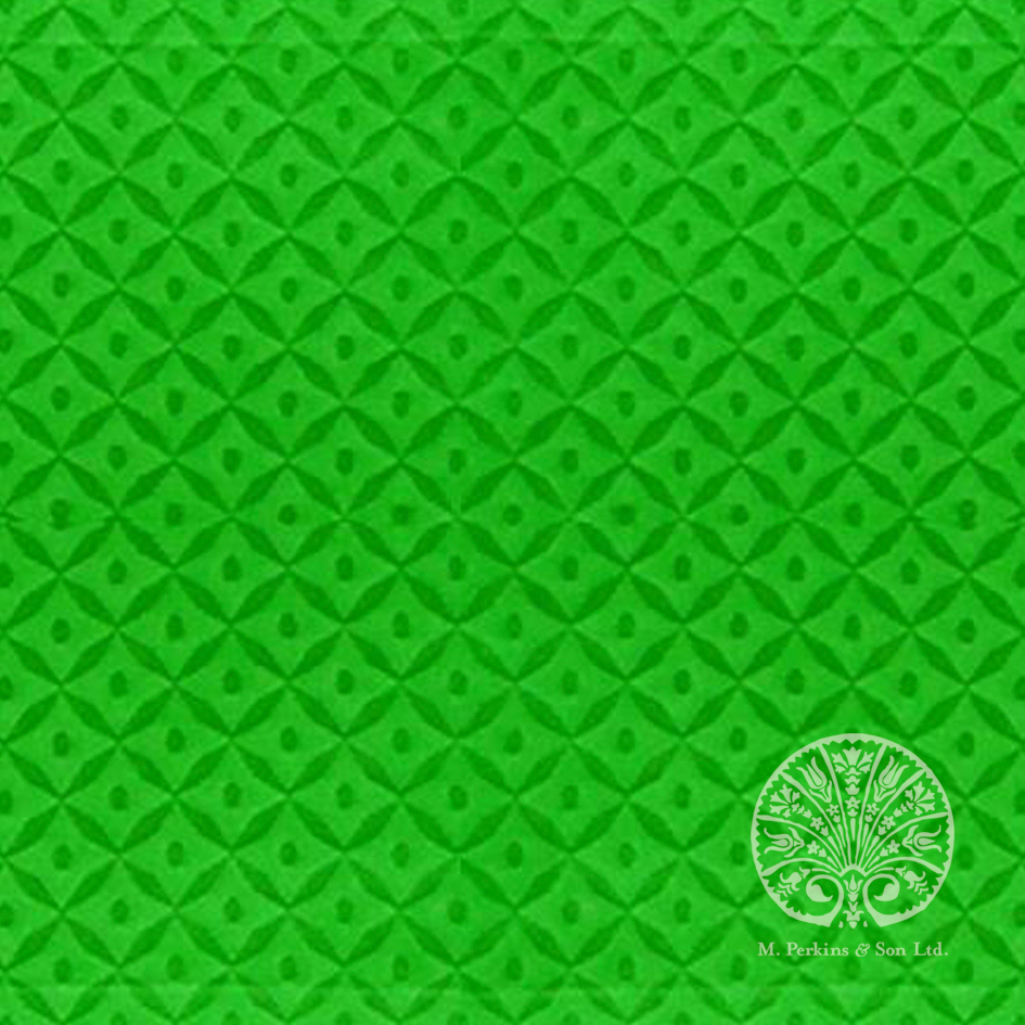 Green Romsey Brocade