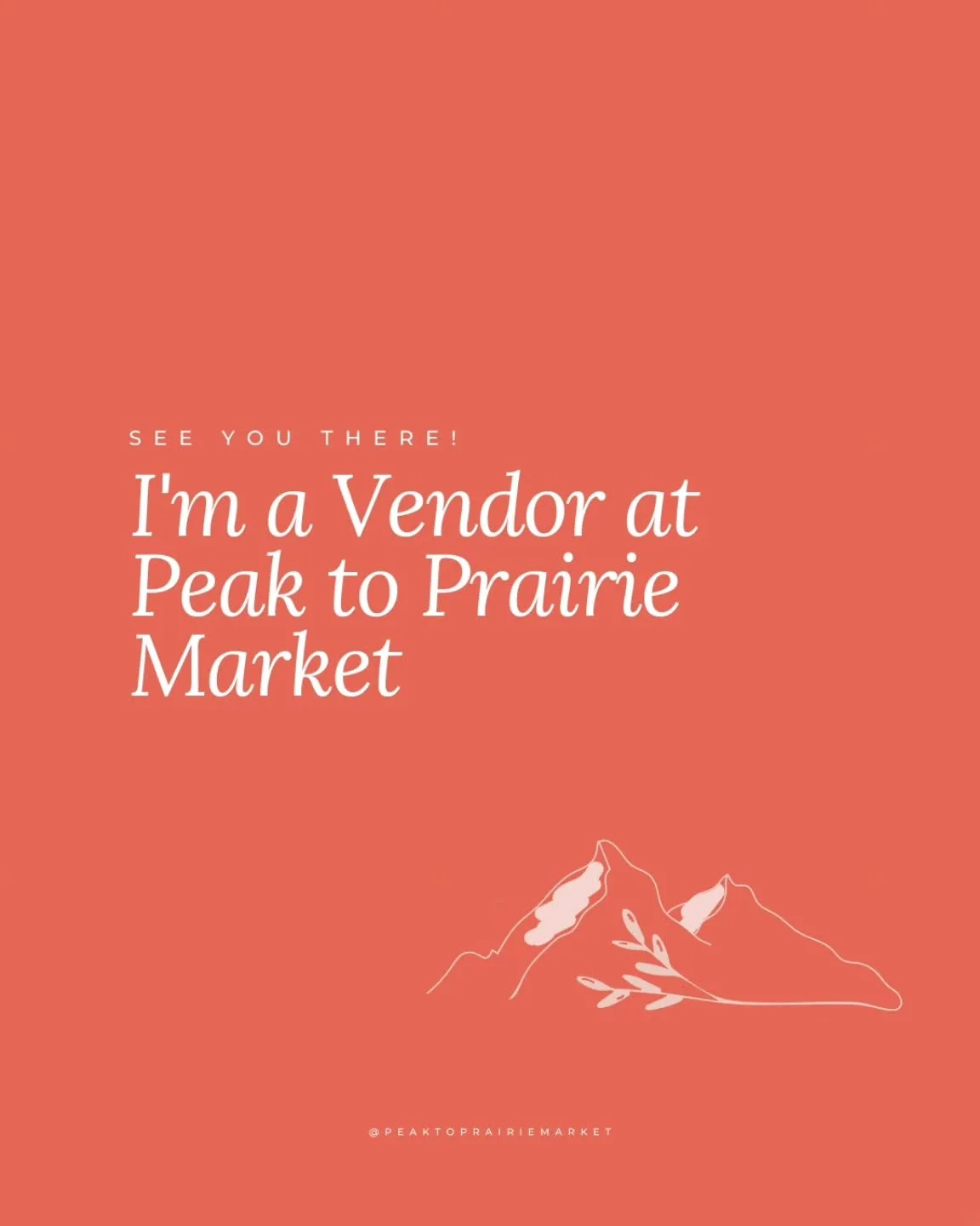 ✨️ Giveaway ✨️
Want free entry into @peaktoprairiemarket on Sunday? Tag a friend to bring below, like this post and cross your fingers! 
You must be following both my page and @peaktoprairiemarket to win! 
Closes Wednesday, I will DM you if you've wo