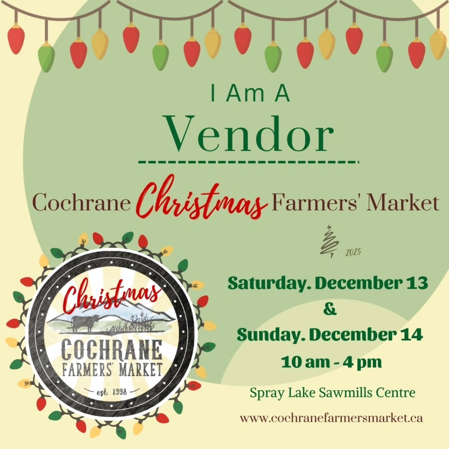 This weekend! Warm up the car and come shop over 100 vendors!