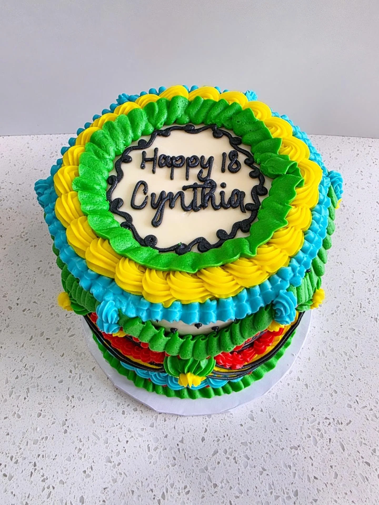 The inspiration behind this Lambeth 18th birthday onto the 3rd picture 🤡
.
.
.
#clowncake #lambethcake #rufflecake #yyccakes #cochranecakes