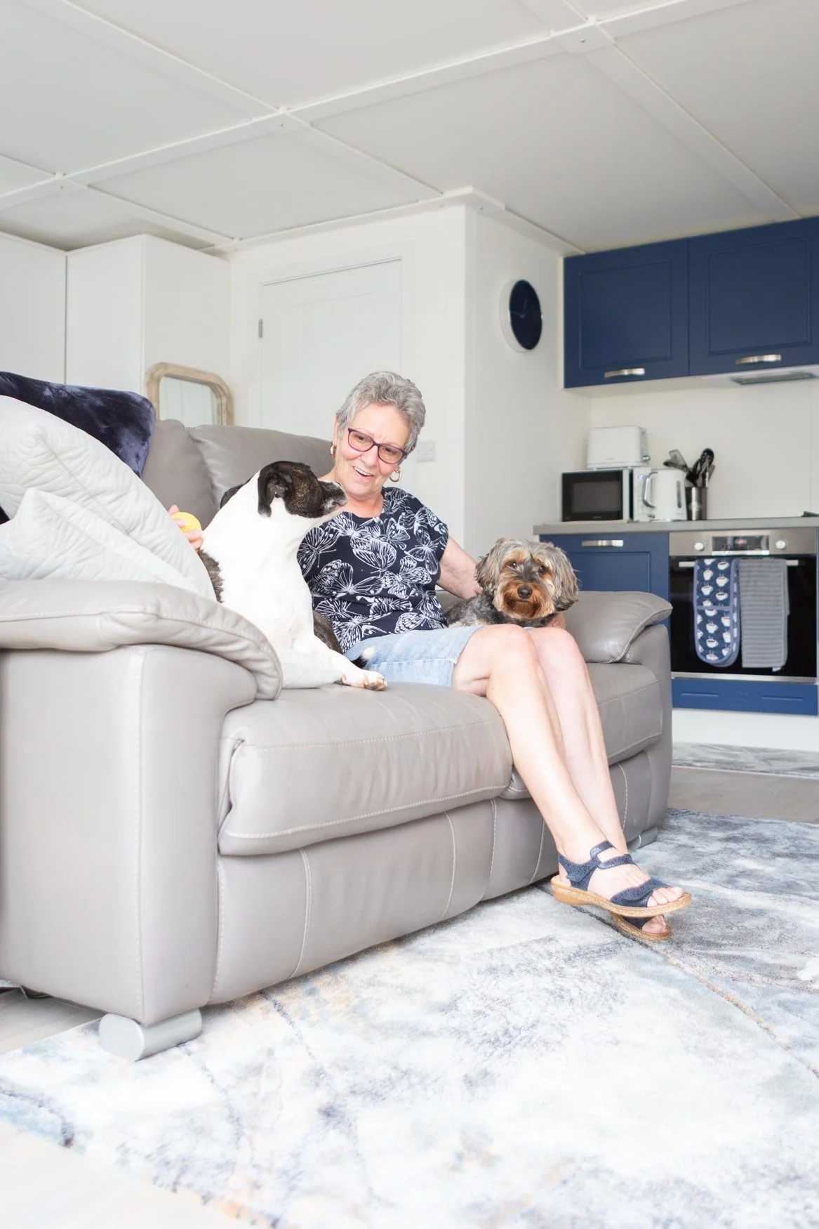 Annexe owner with pets