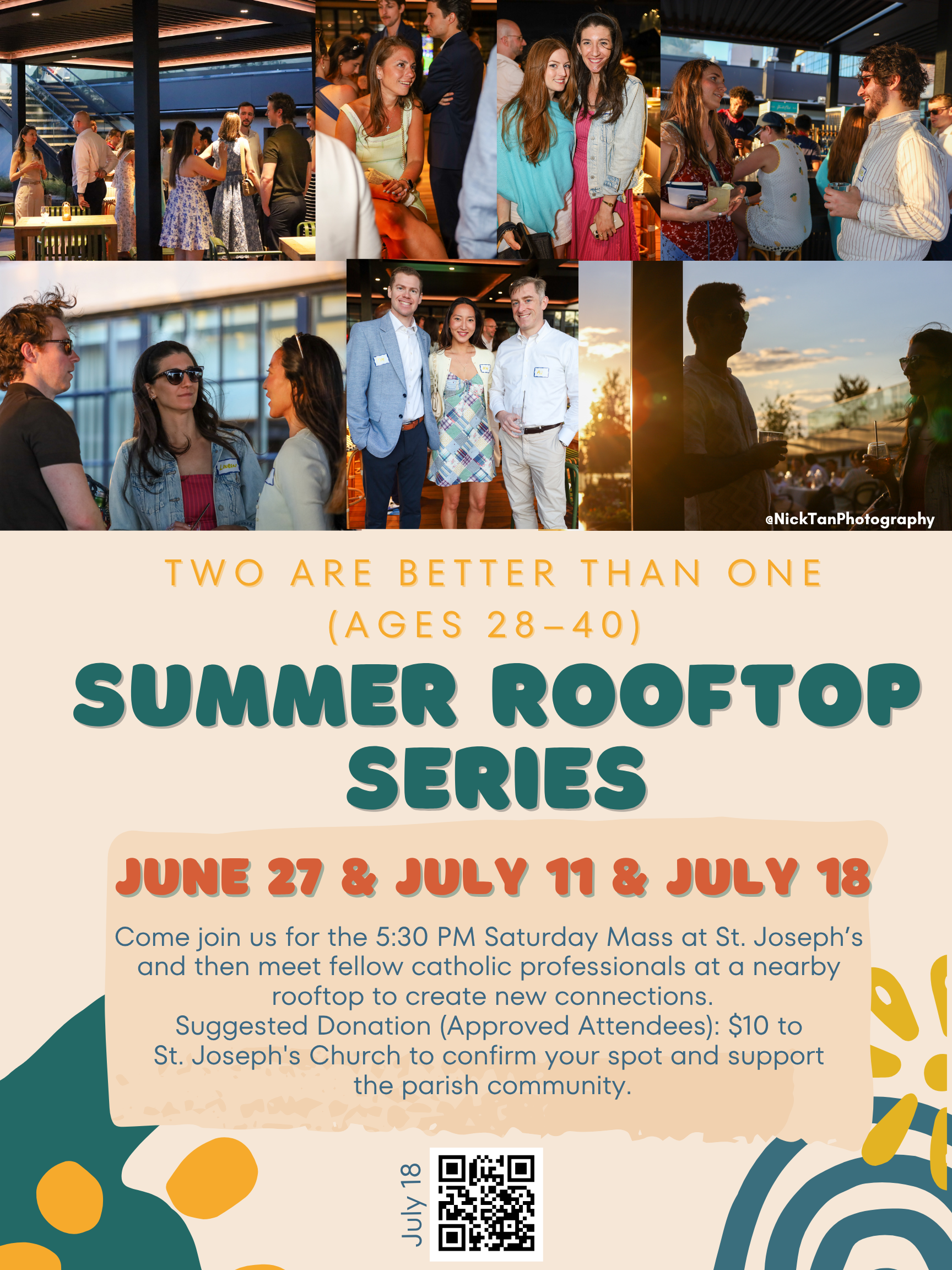 Two Are Better than One: Summer Rooftop Series