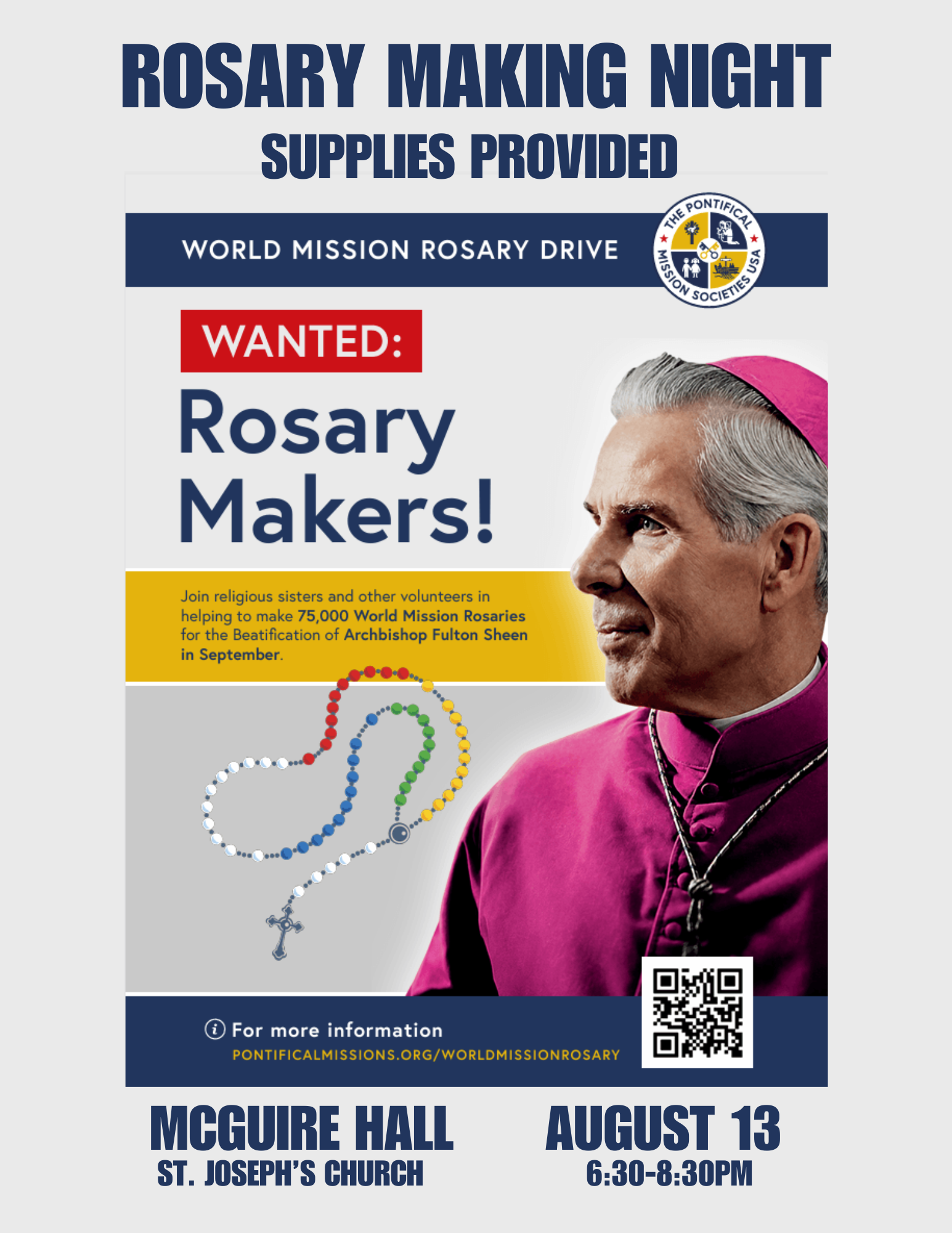 World Mission Rosary Making
