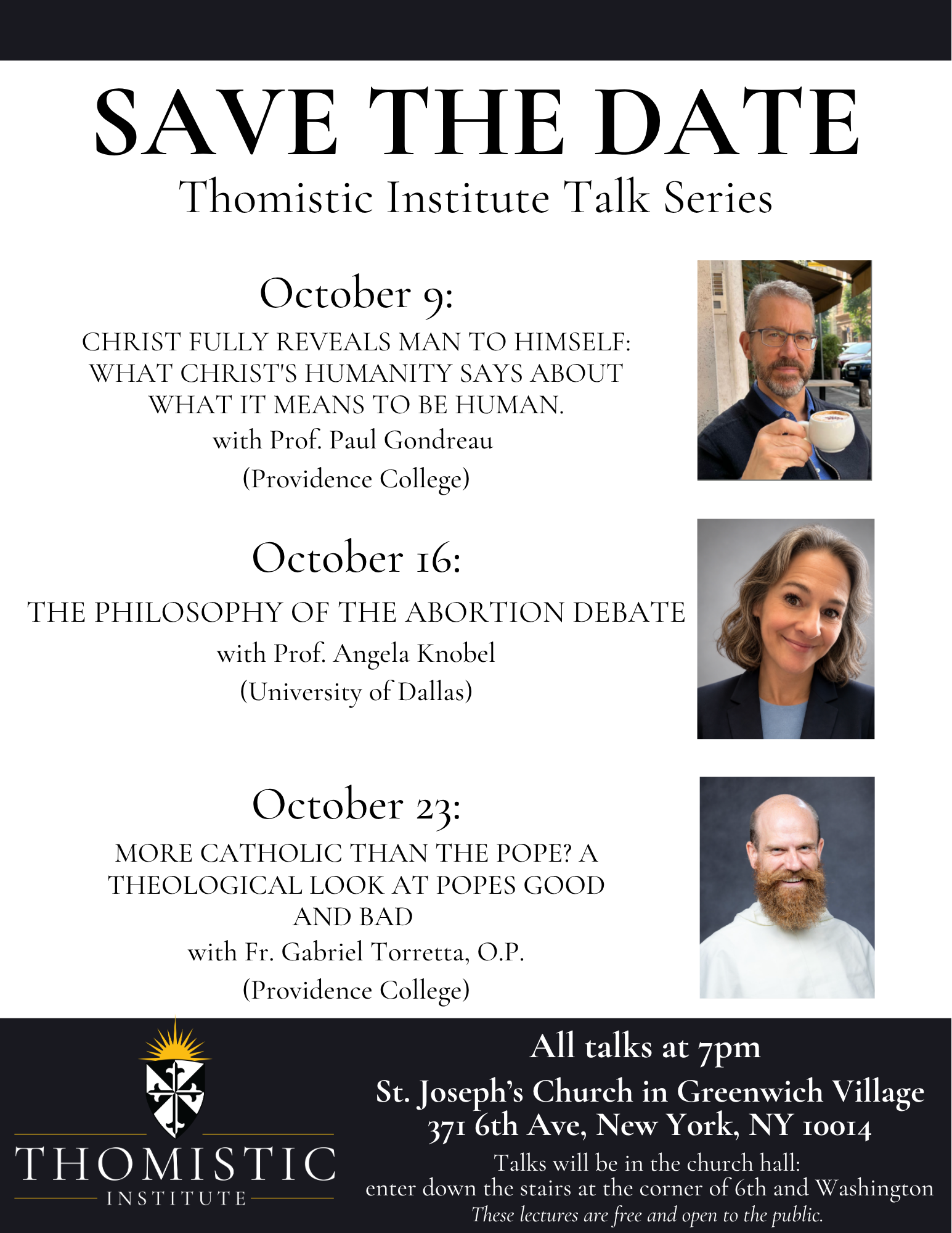 “Christ Fully Reveals Man to Himself: What Christ’s humanity says about what it means to be human” - Thomistic Institute Series