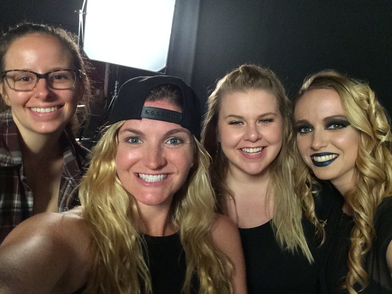 Flashback Friday: Our Team, on Set