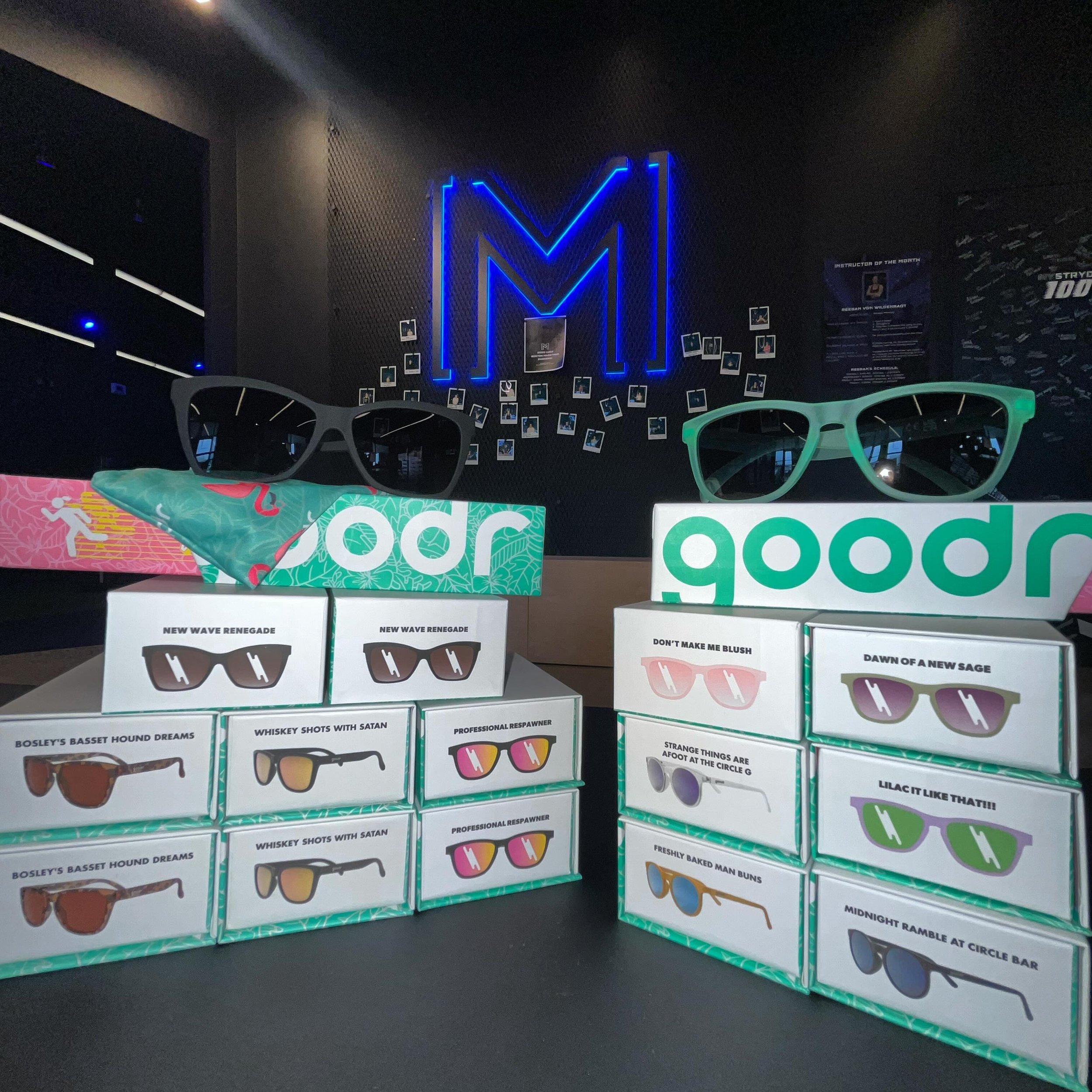 Spring has sprung, the sun is out, &amp; we&rsquo;ve restocked new @goodr sunglasses so you&rsquo;re prepared! Grab a pair at either location!