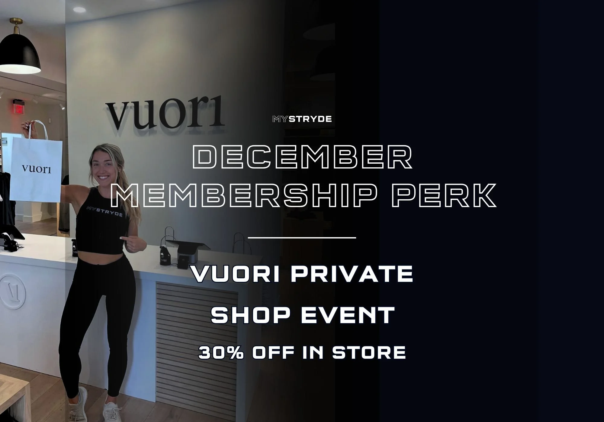 DECEMBER MEMBERS ONLY PERK OF THE MONTH